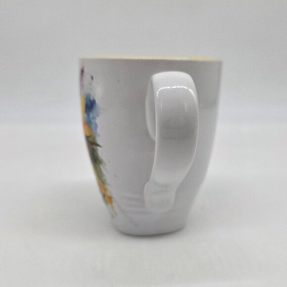 Dean Crouser Big Sky Carvers Large Mug Sunflower Watercolor Collectible 16oz - Picture 5 of 7